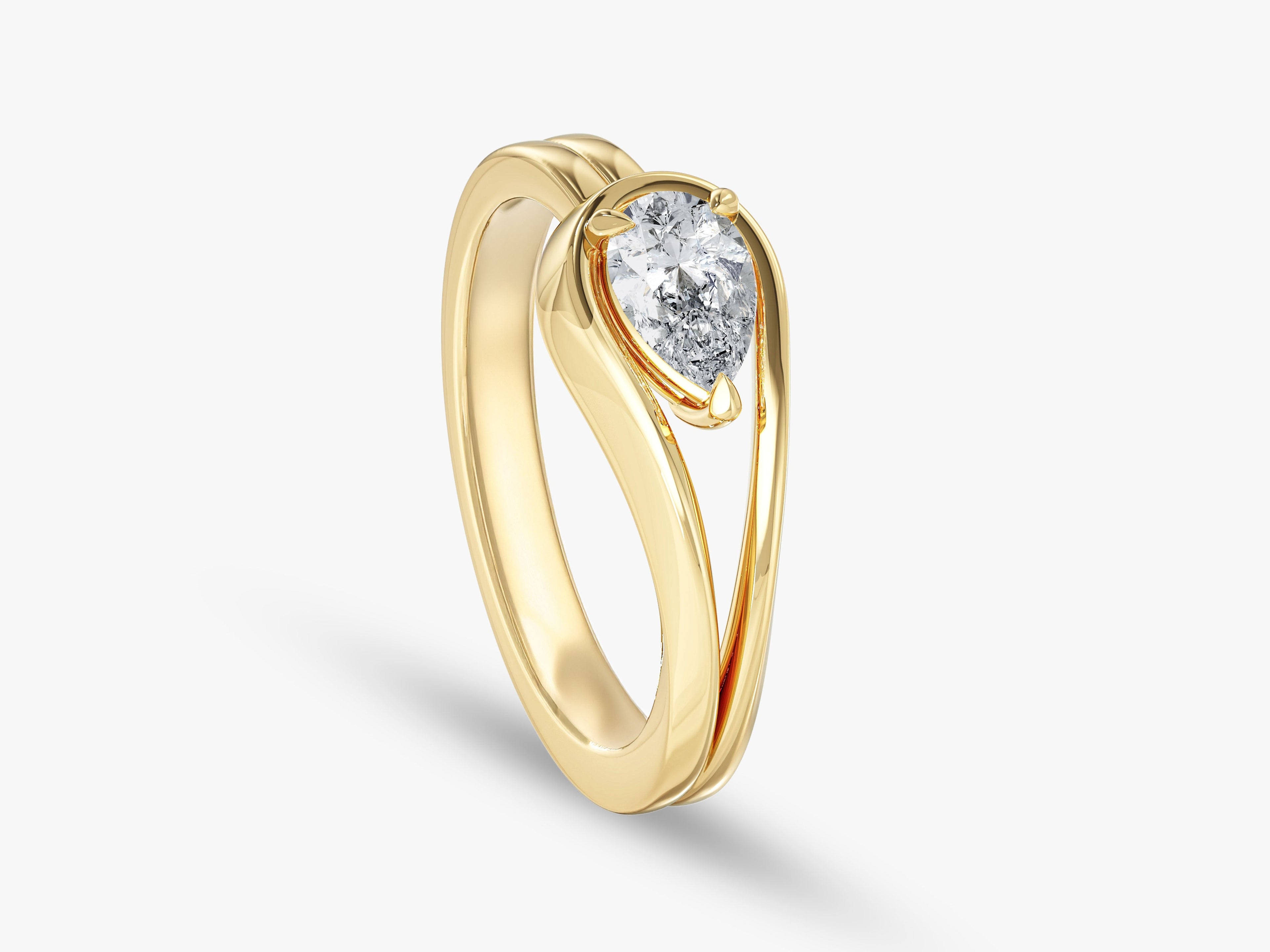 Unique Double Band Promise Ring