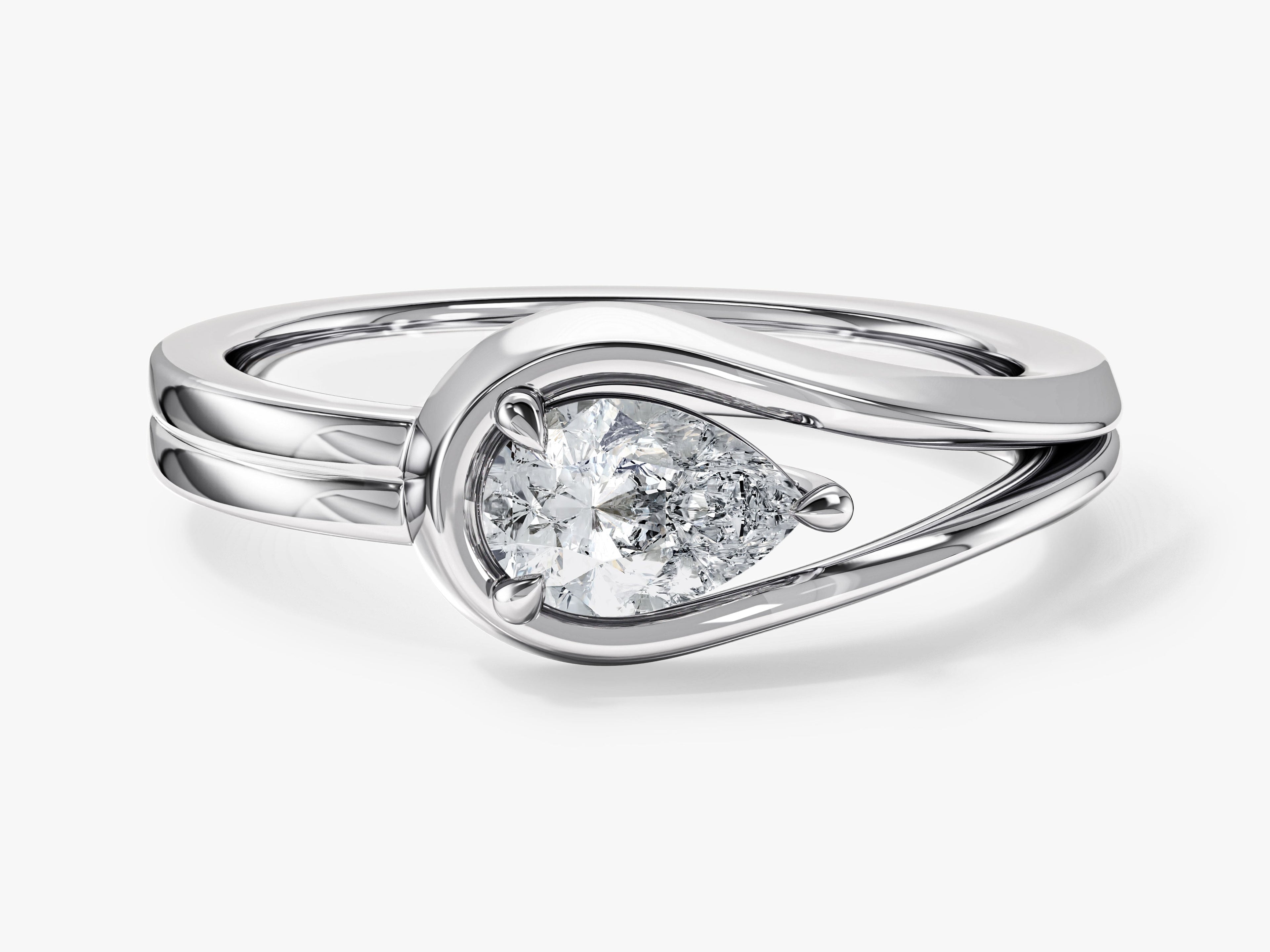 Unique Double Band Promise Ring