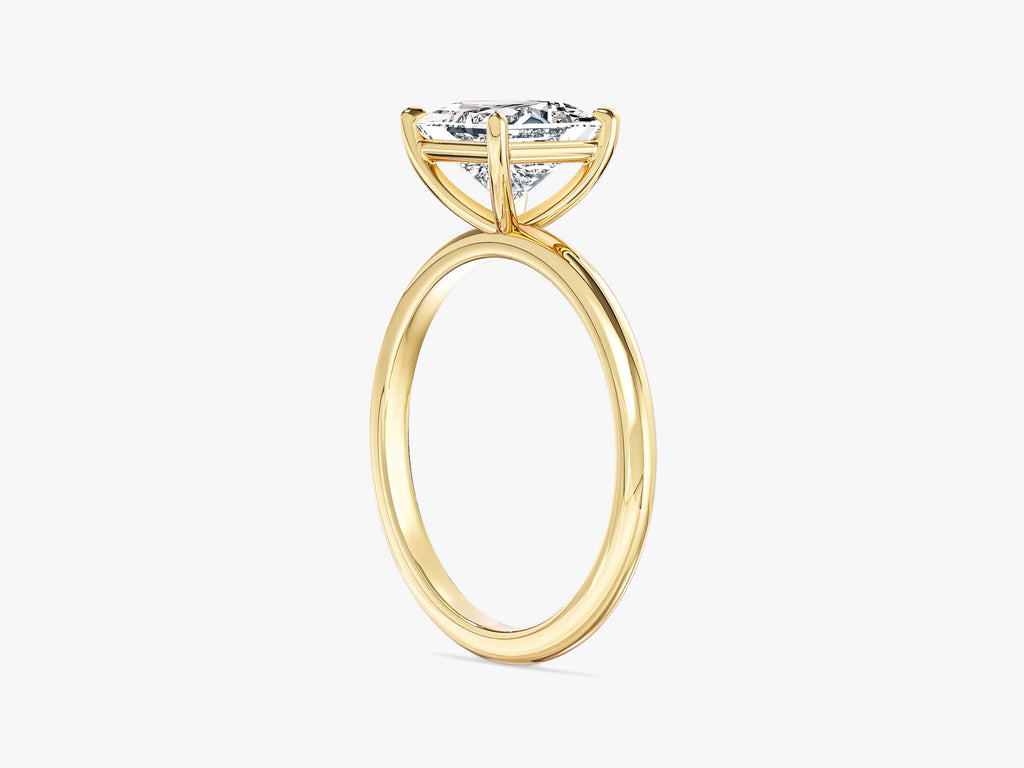 Princess Cut Solitaire Moissanite Engagement Ring (1.50 CT)