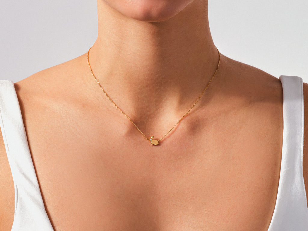 Rabbit Pendant Necklace