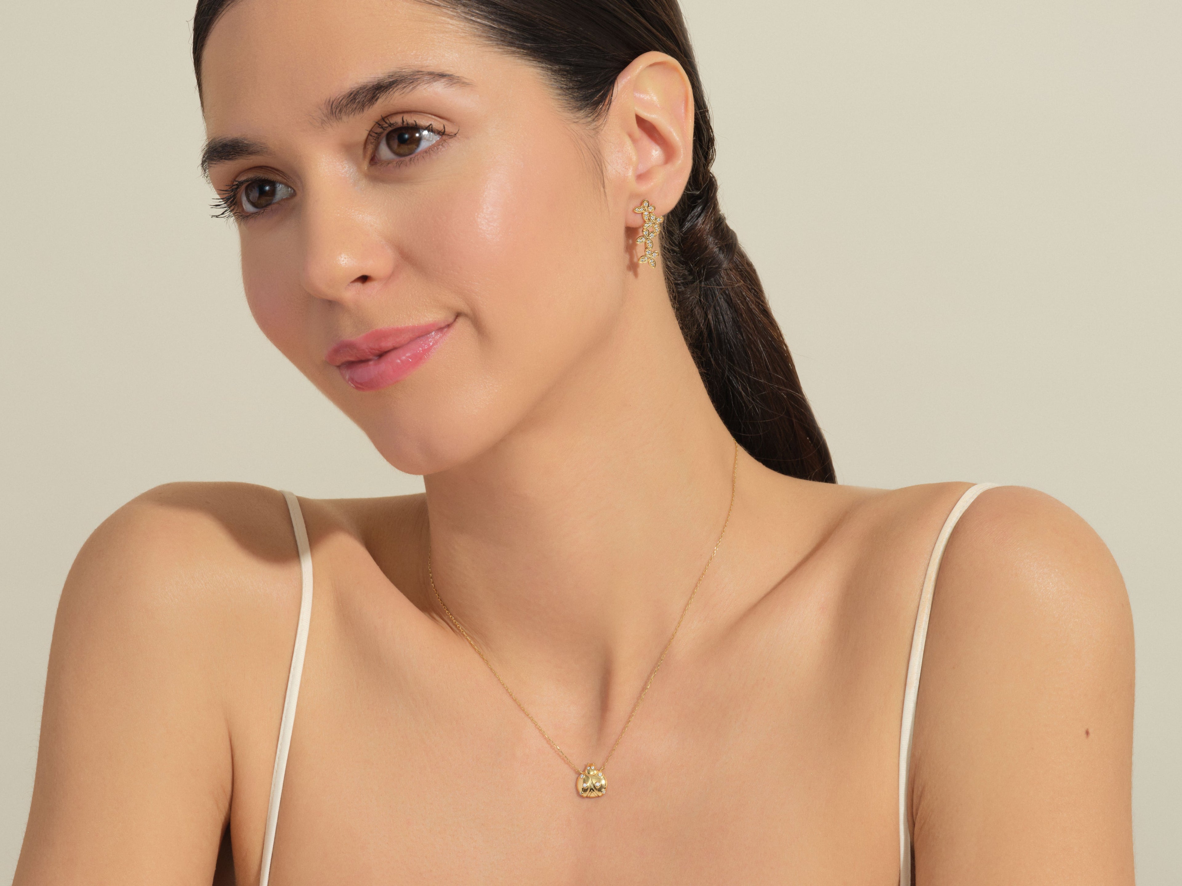 Ladybug Necklace