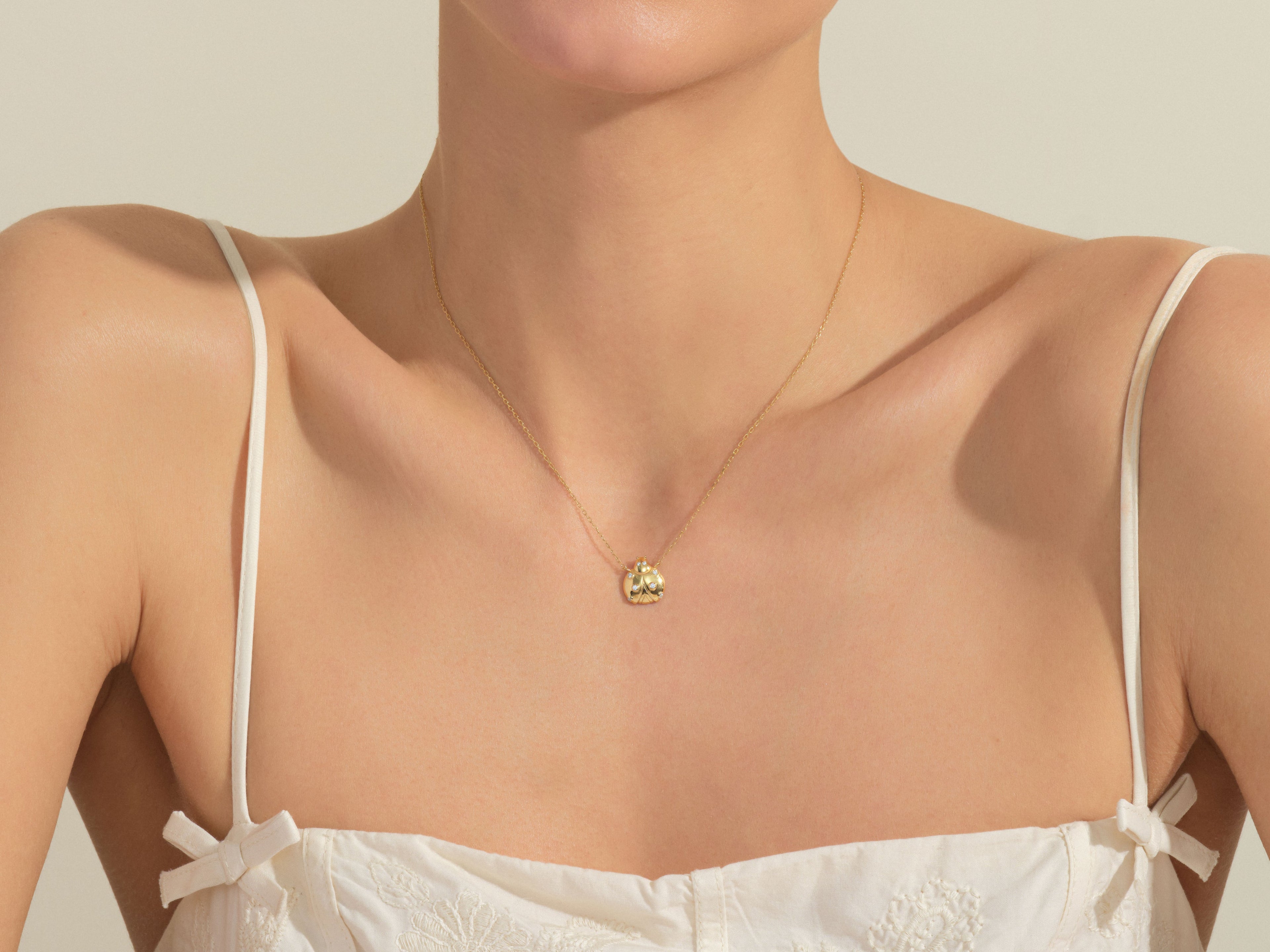 Ladybug Necklace