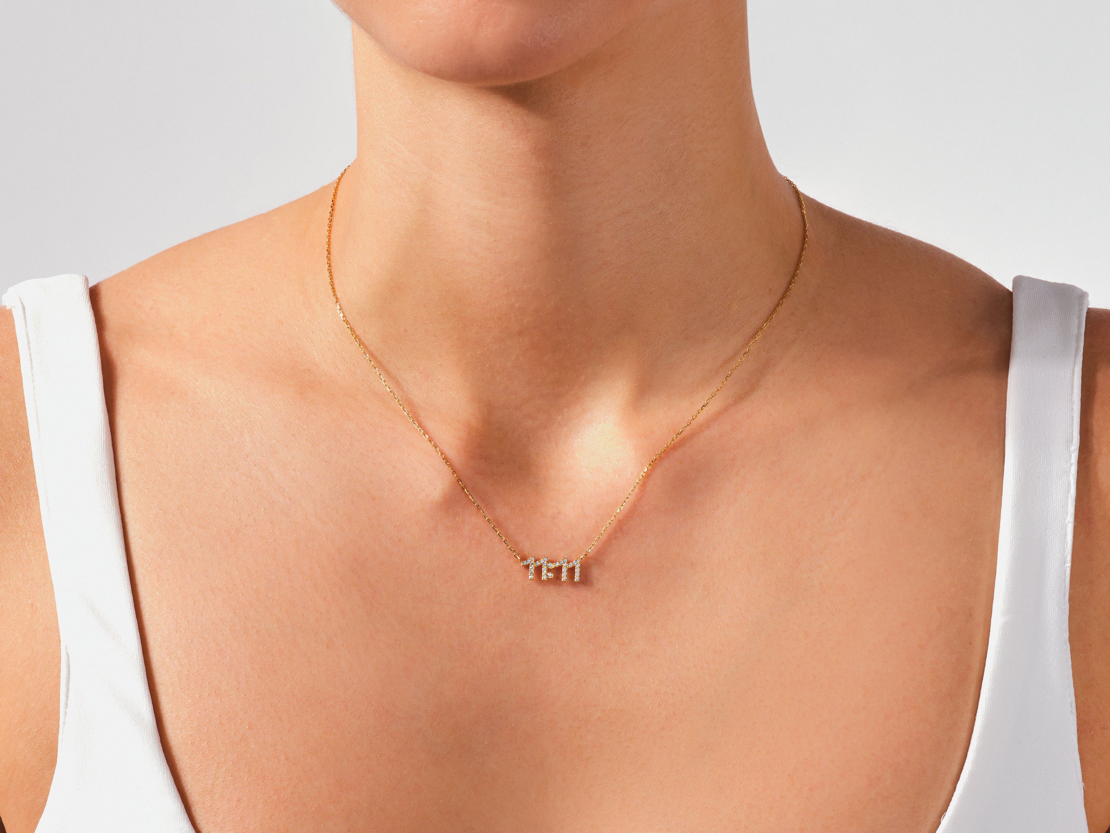Angel Number Necklace