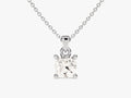 Cushion Cut Solitaire Pendant (0.50 CT)