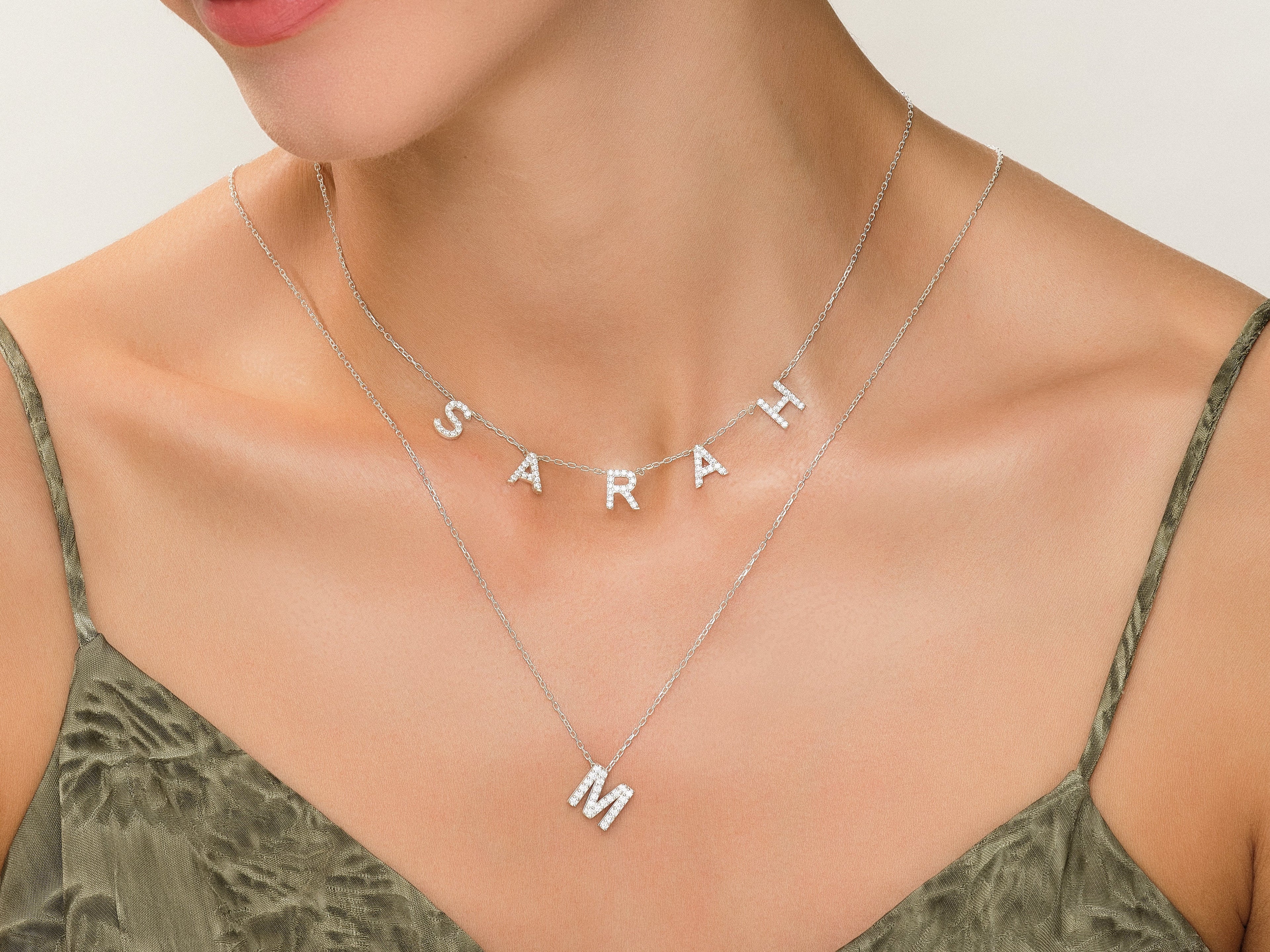 Initial Letter Necklace