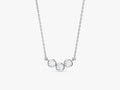 Trio-Bezel Set Necklace (0.75 CT)