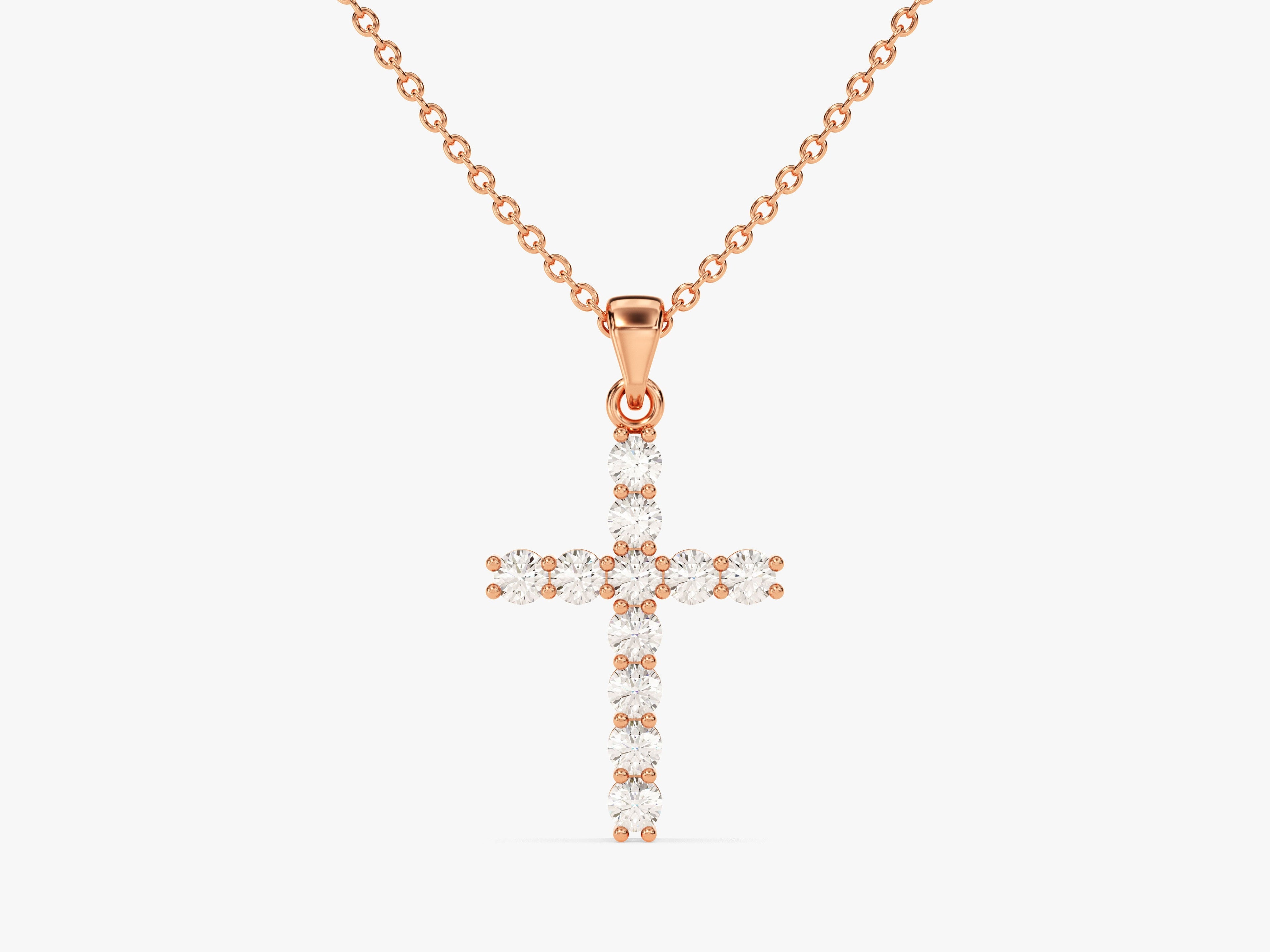 Cross Pendant (0.22 CT)