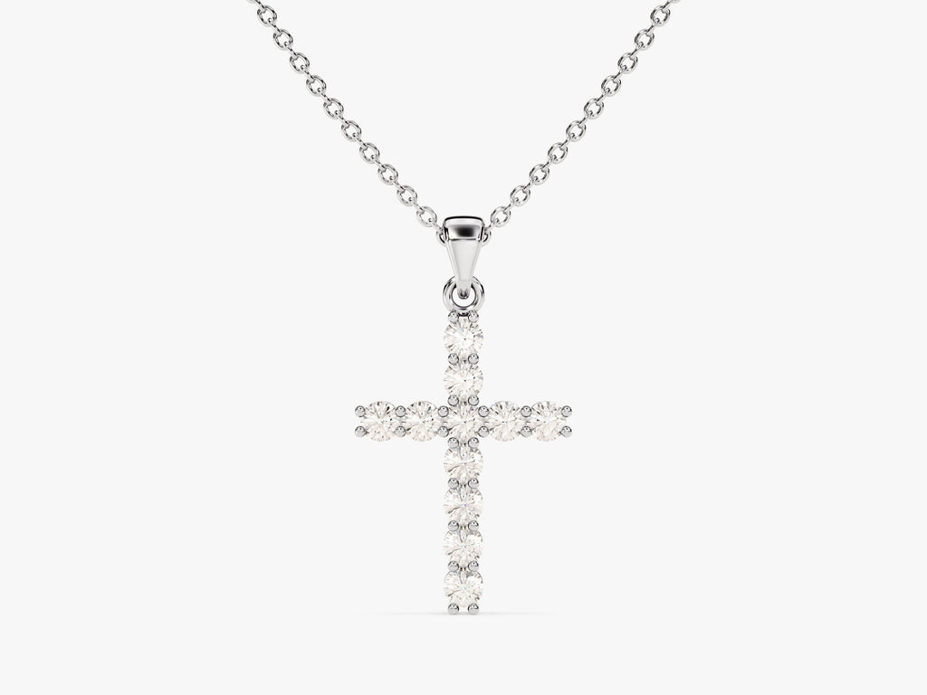 Cross Pendant (0.22 CT)