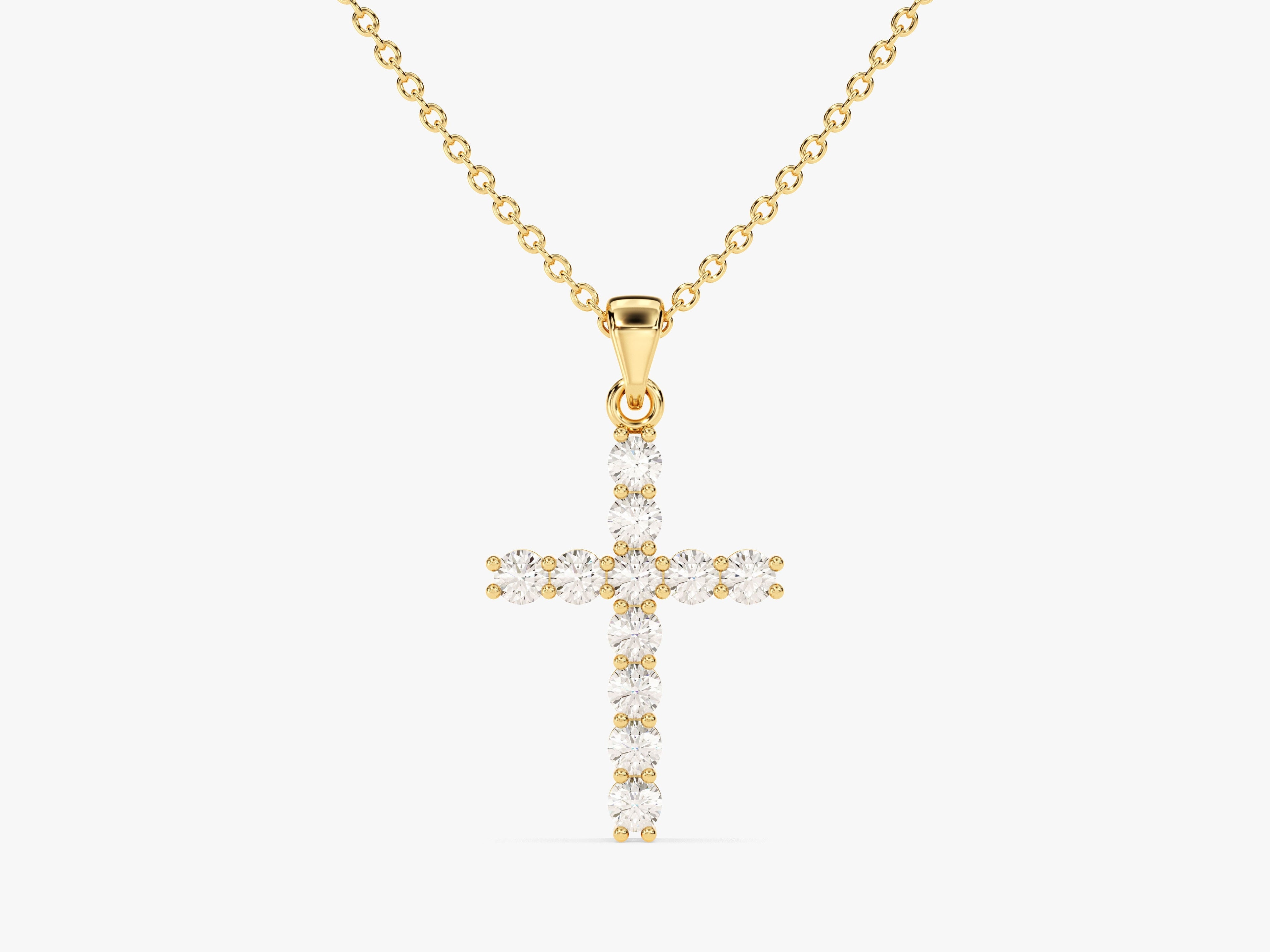 Cross Pendant (0.22 CT)