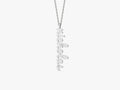 Cursive Vertical Name Necklace