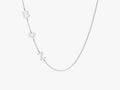 Sideways Initial Necklace