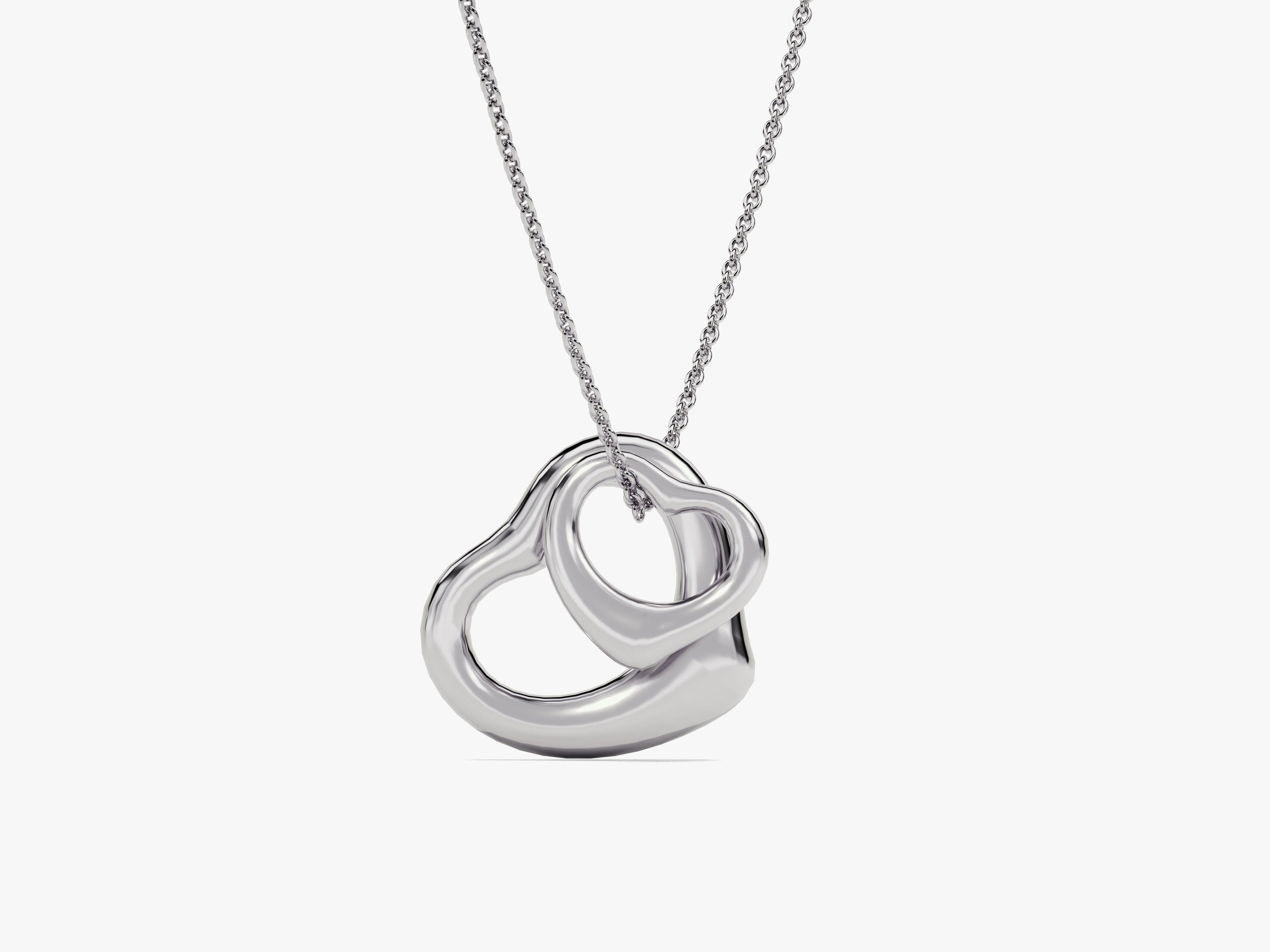 Double Heart Necklace