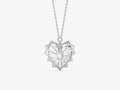 Heart Initial Necklace