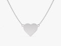 Plain Heart Necklace