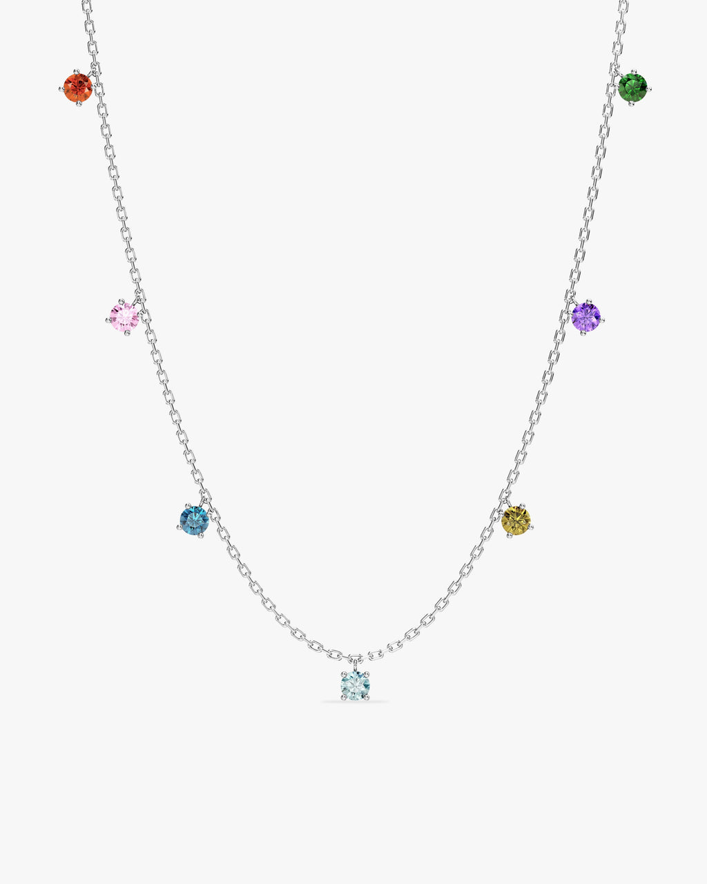 Drop Birthstone Necklace