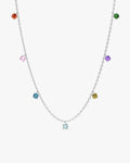 Drop Birthstone Necklace