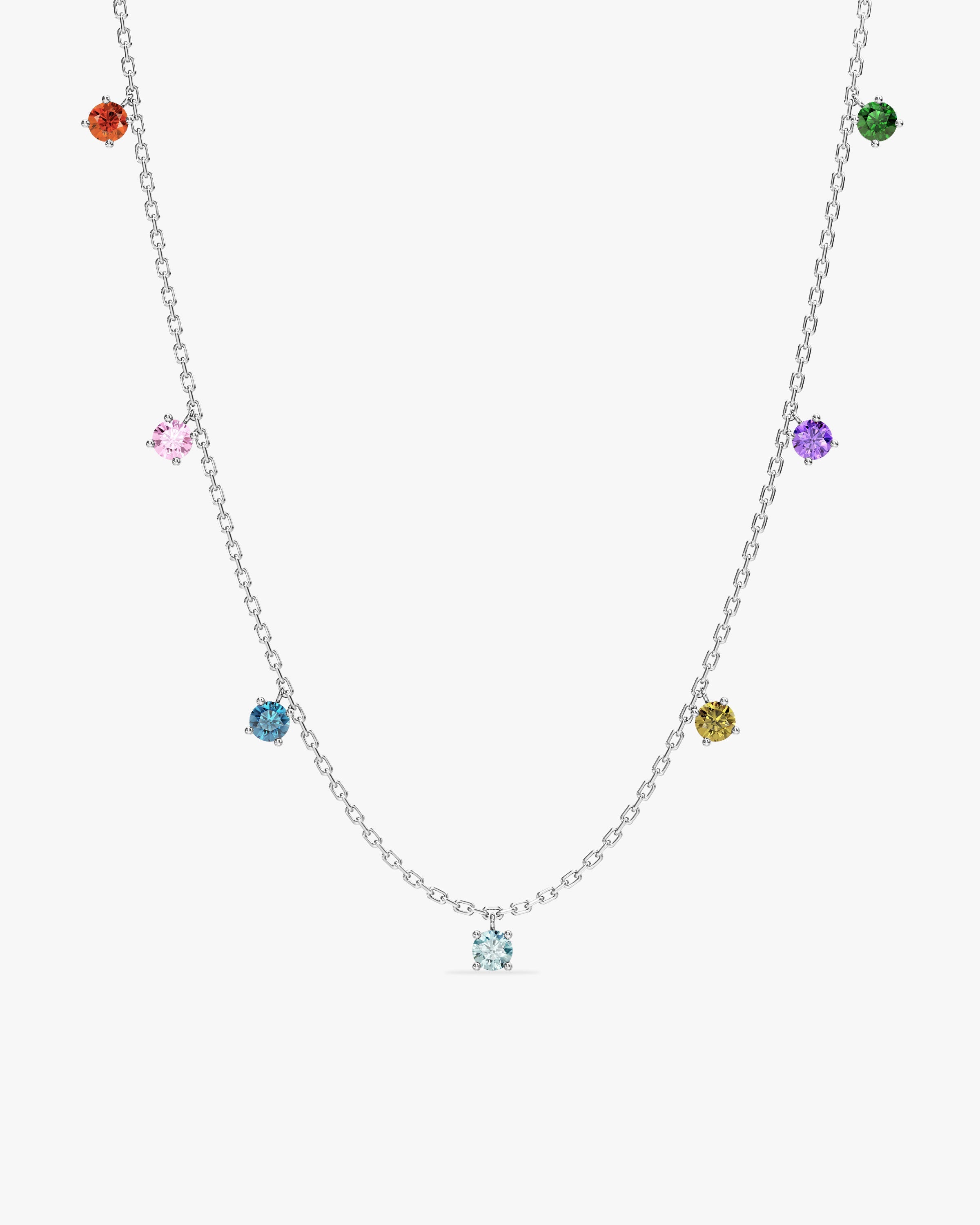 Drop Birthstone Necklace