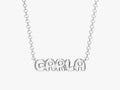 Bubble Name Necklace