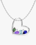 Cluster Birthstone Necklace