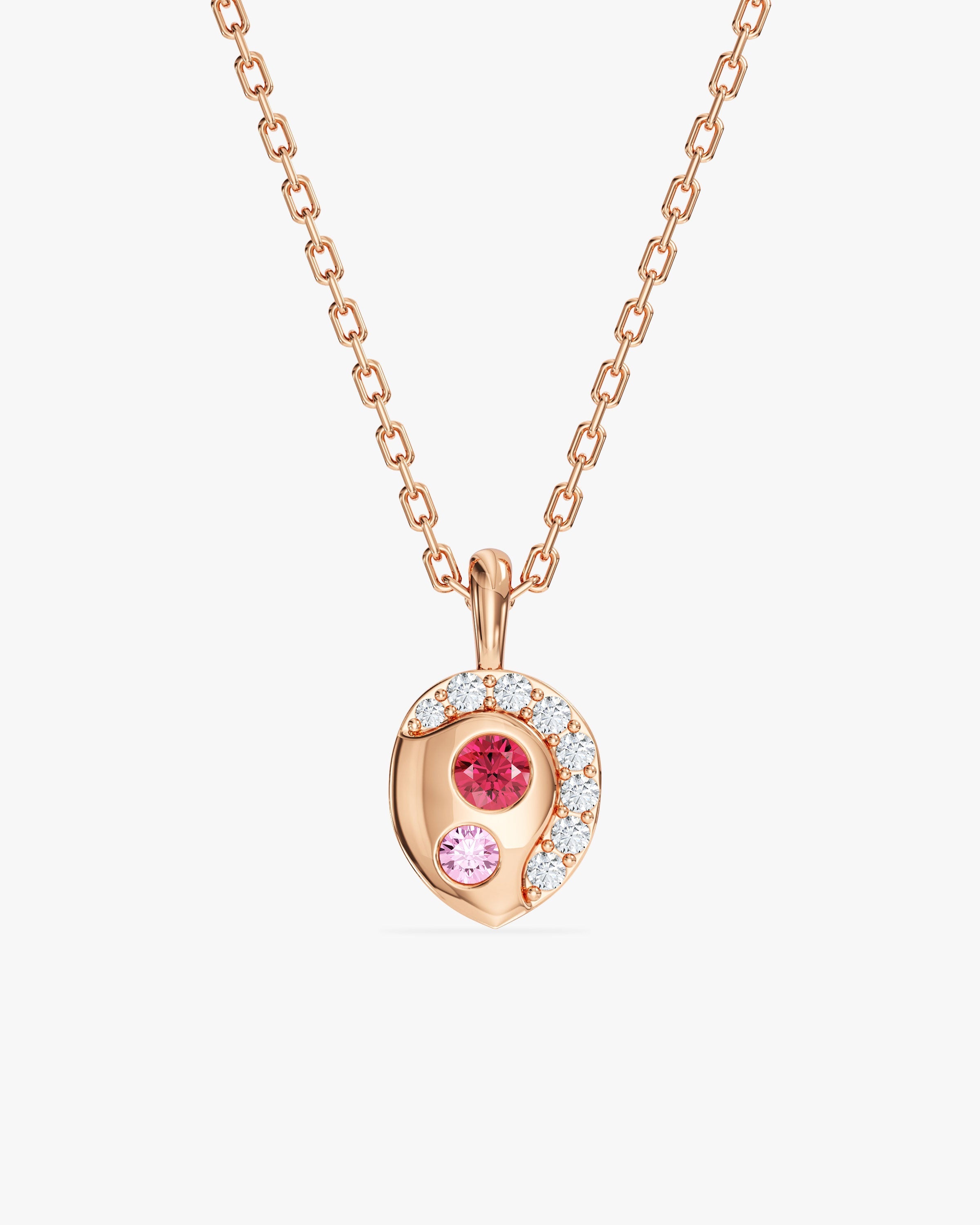 Duo Birthstone Necklace