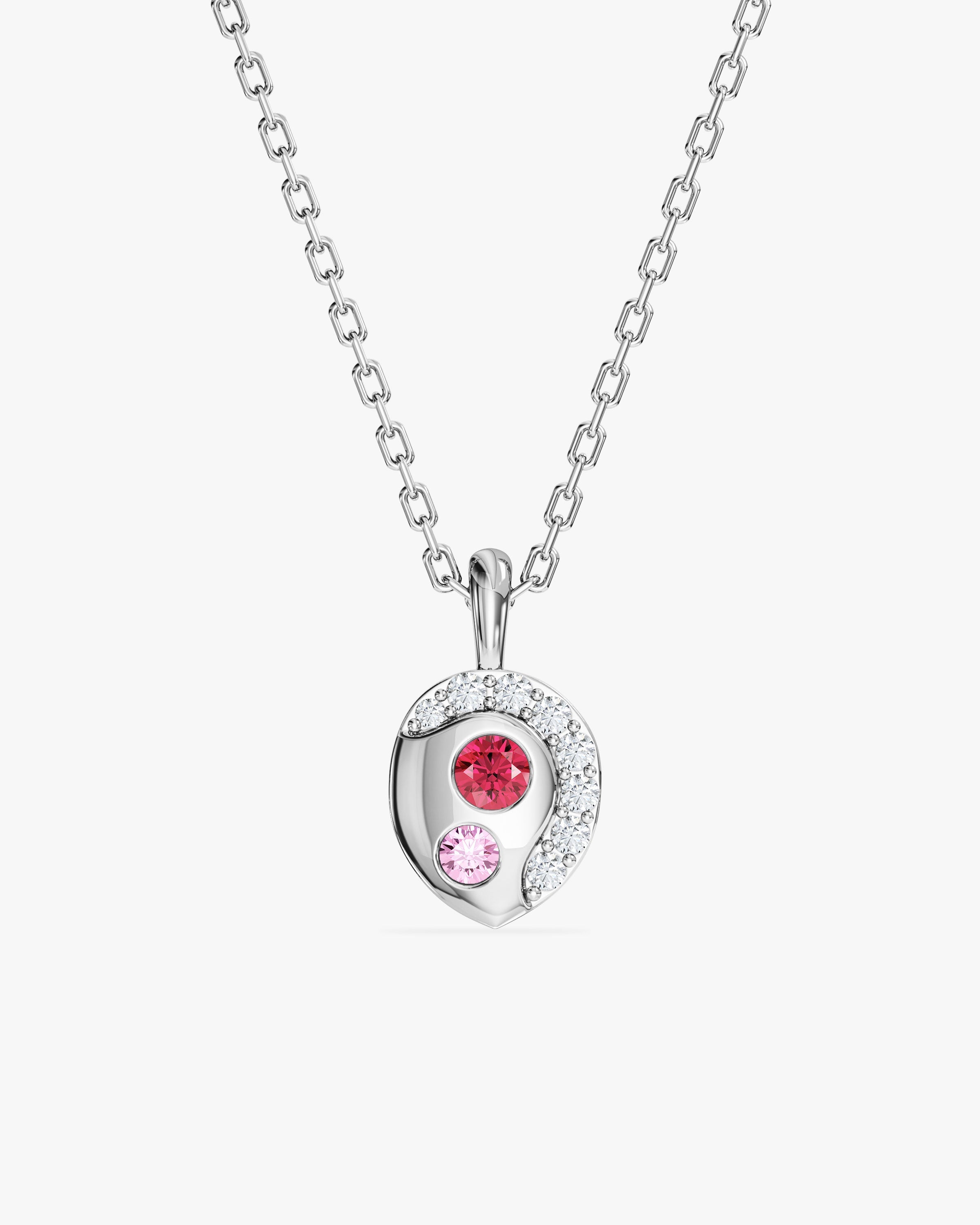 Duo Birthstone Necklace