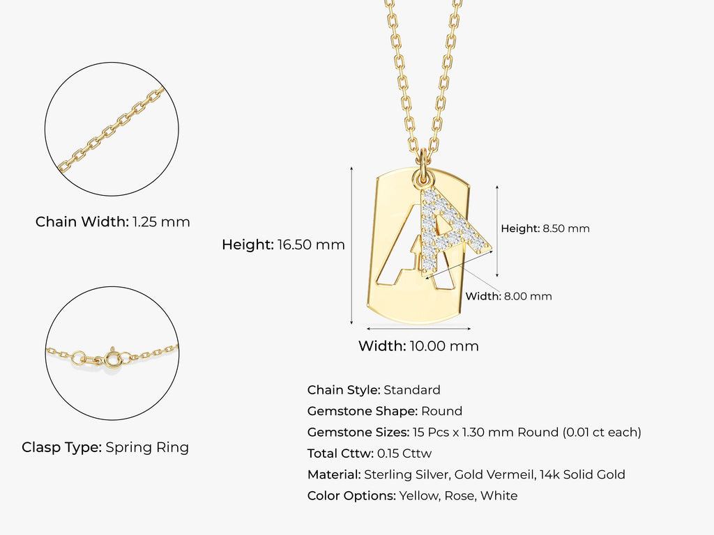 Dual Initial Necklace