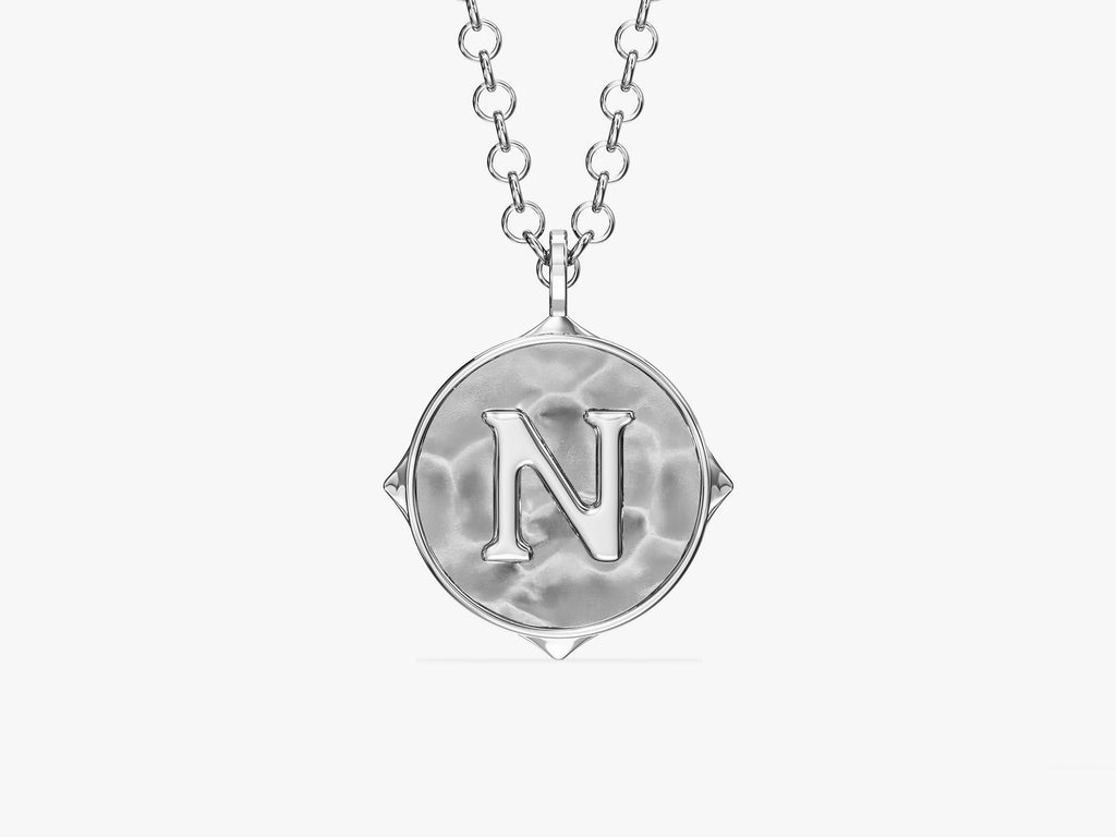Initial Sand Necklace