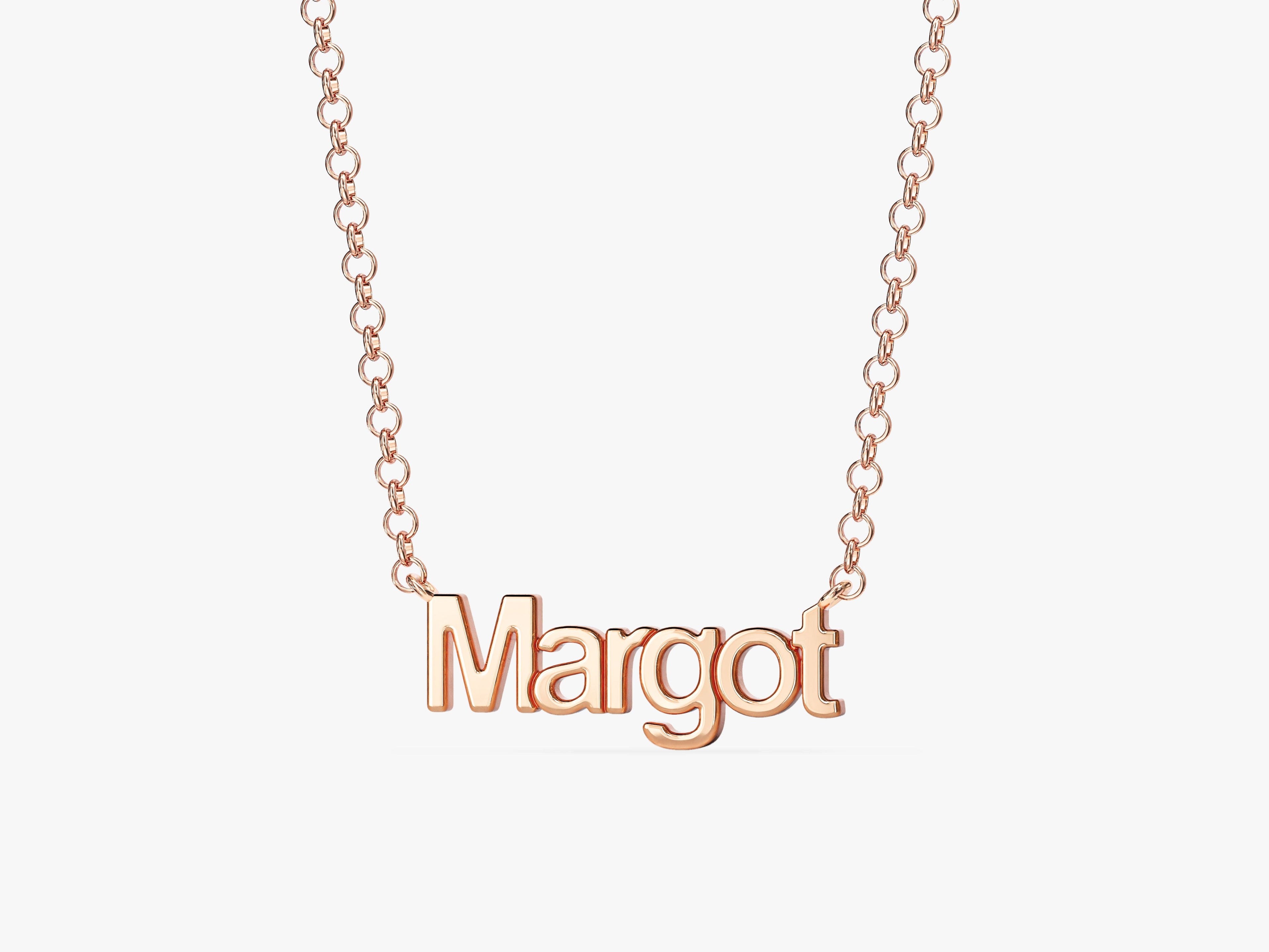 Personalized Rolo Name Necklace