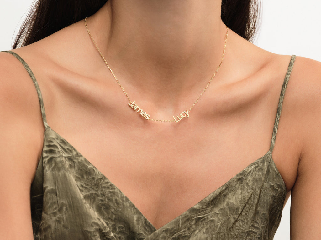 Double Name Necklace