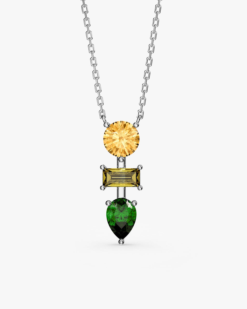 Trio Birthstone Necklace