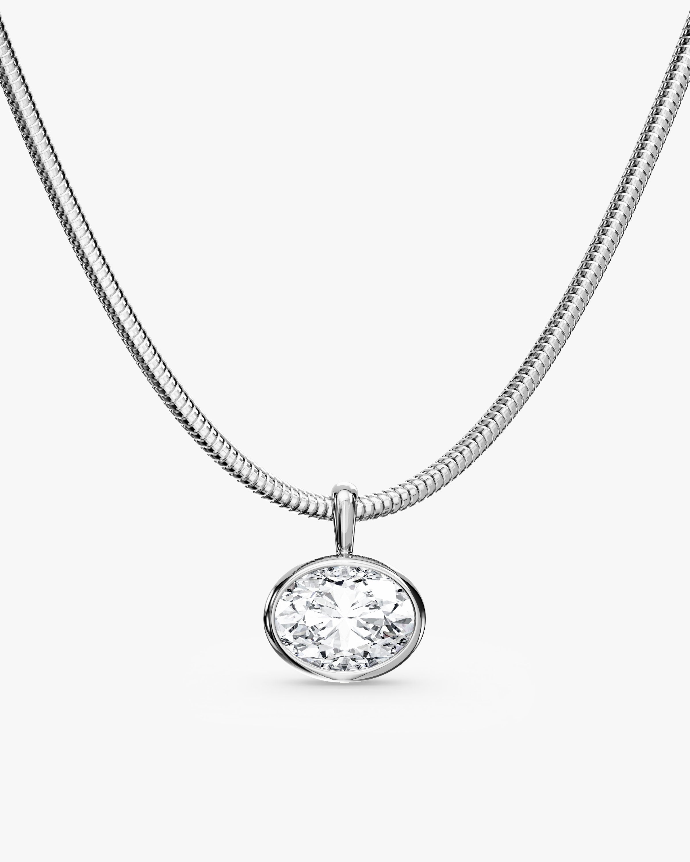 Solo Birthstone Charm Necklace