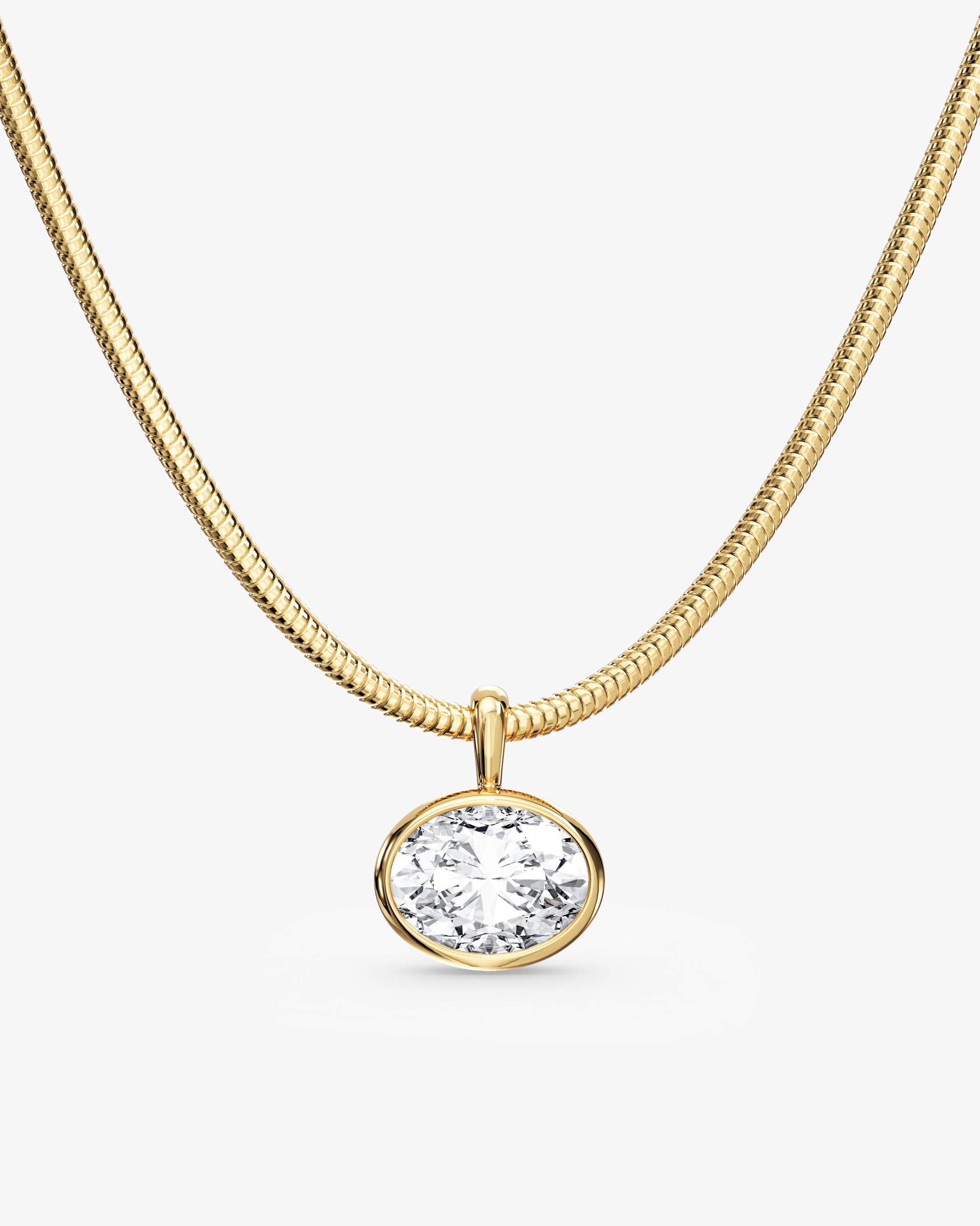 Solo Birthstone Charm Necklace