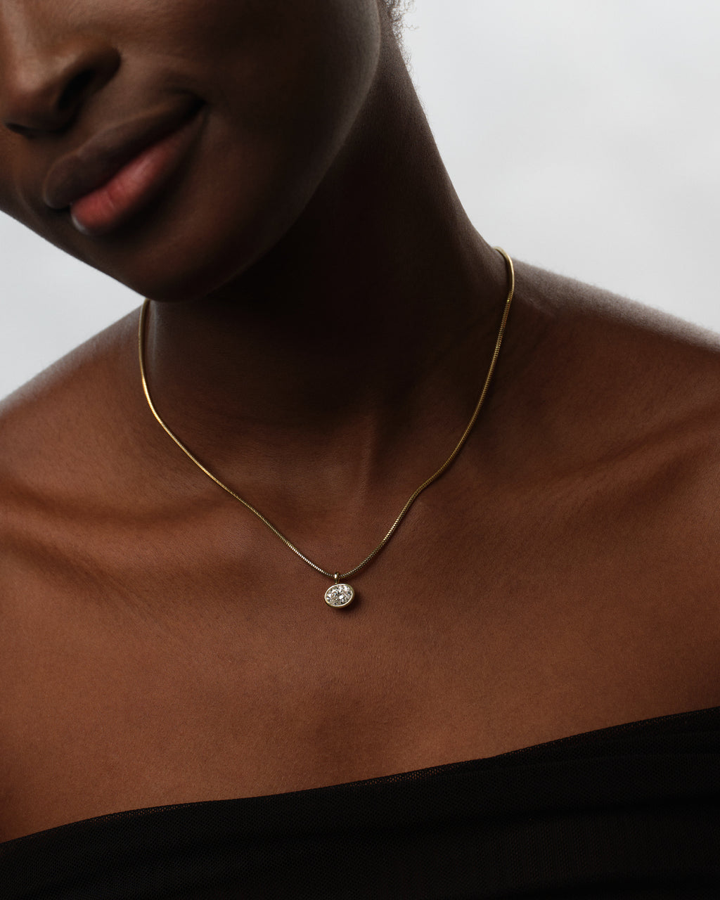 Solo Birthstone Charm Necklace