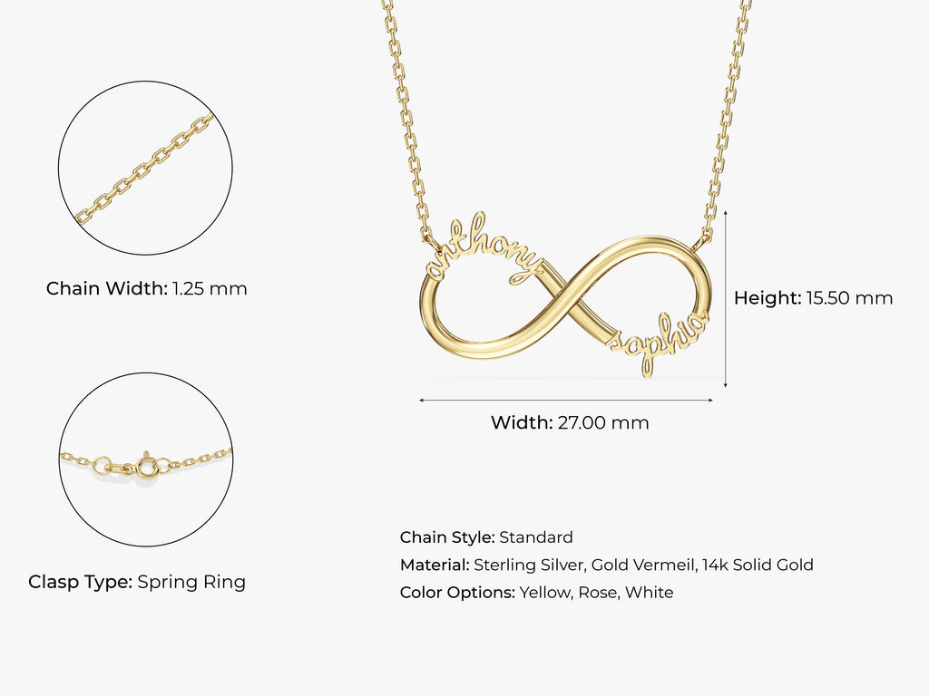 Infinity Name Necklace