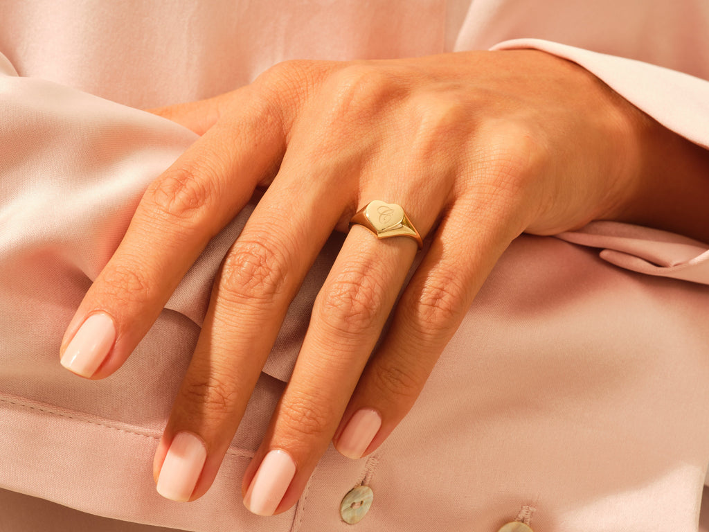 Heart Signet Ring