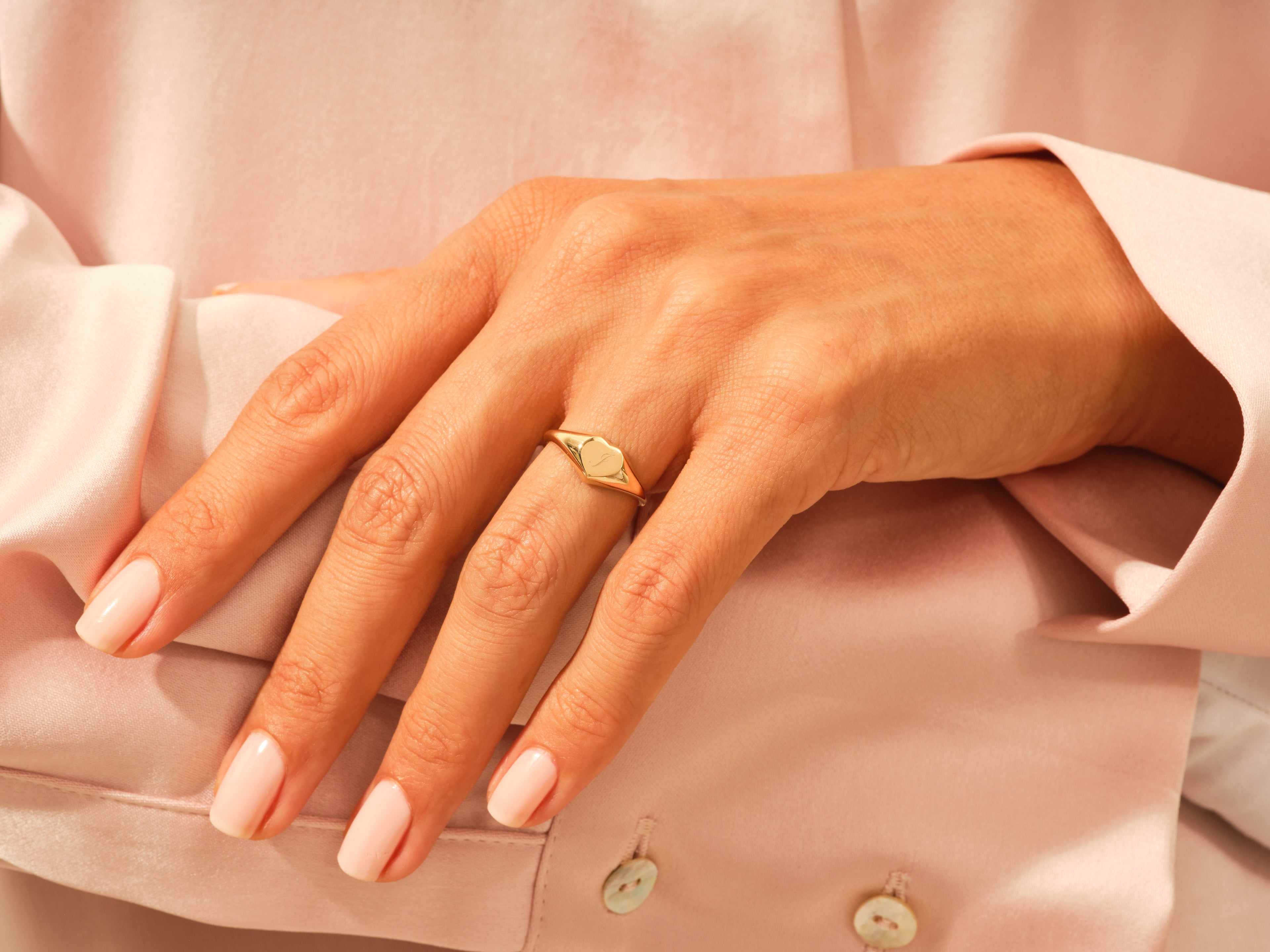Heart Signet Ring