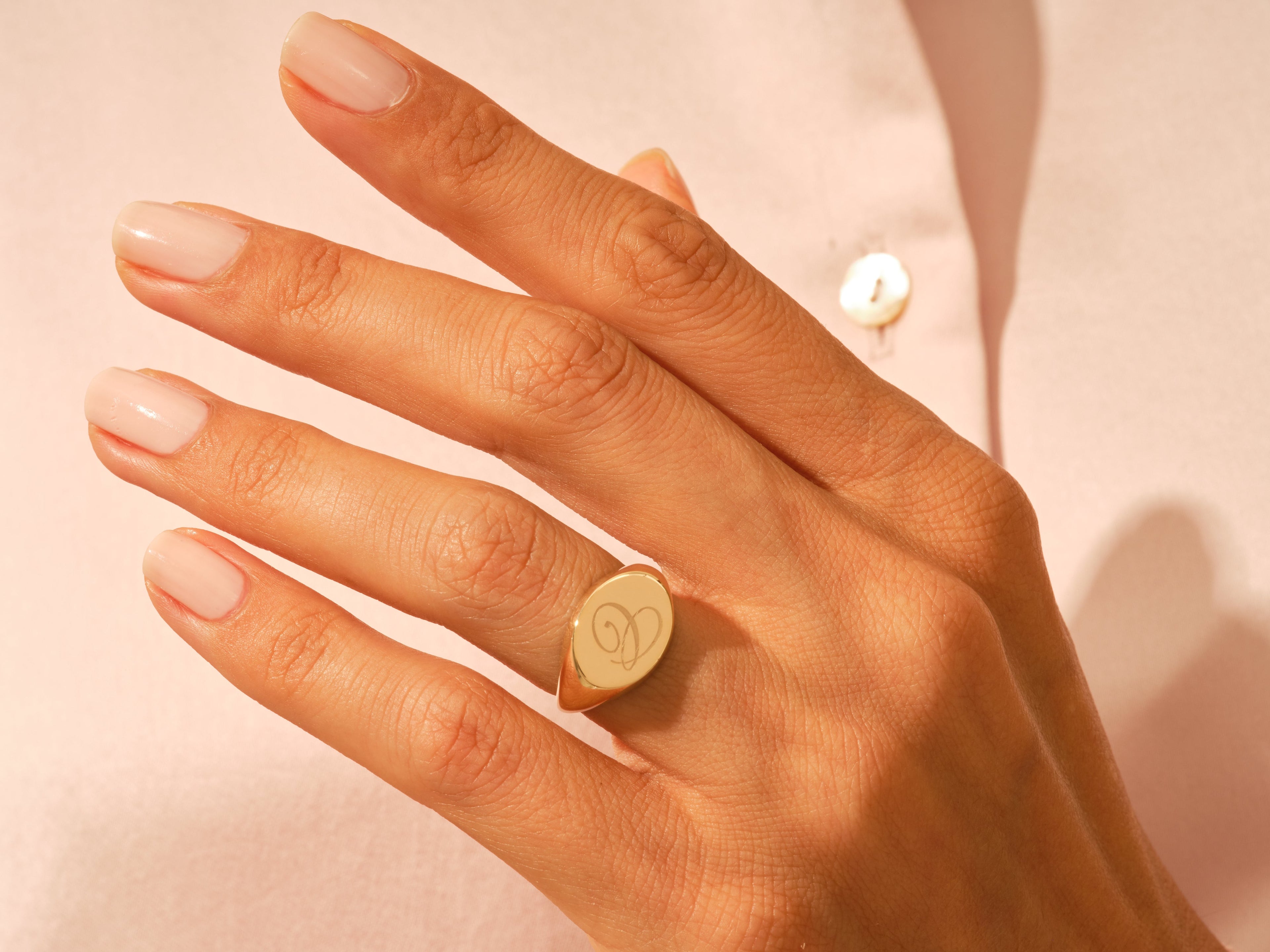 Oval Signet Ring