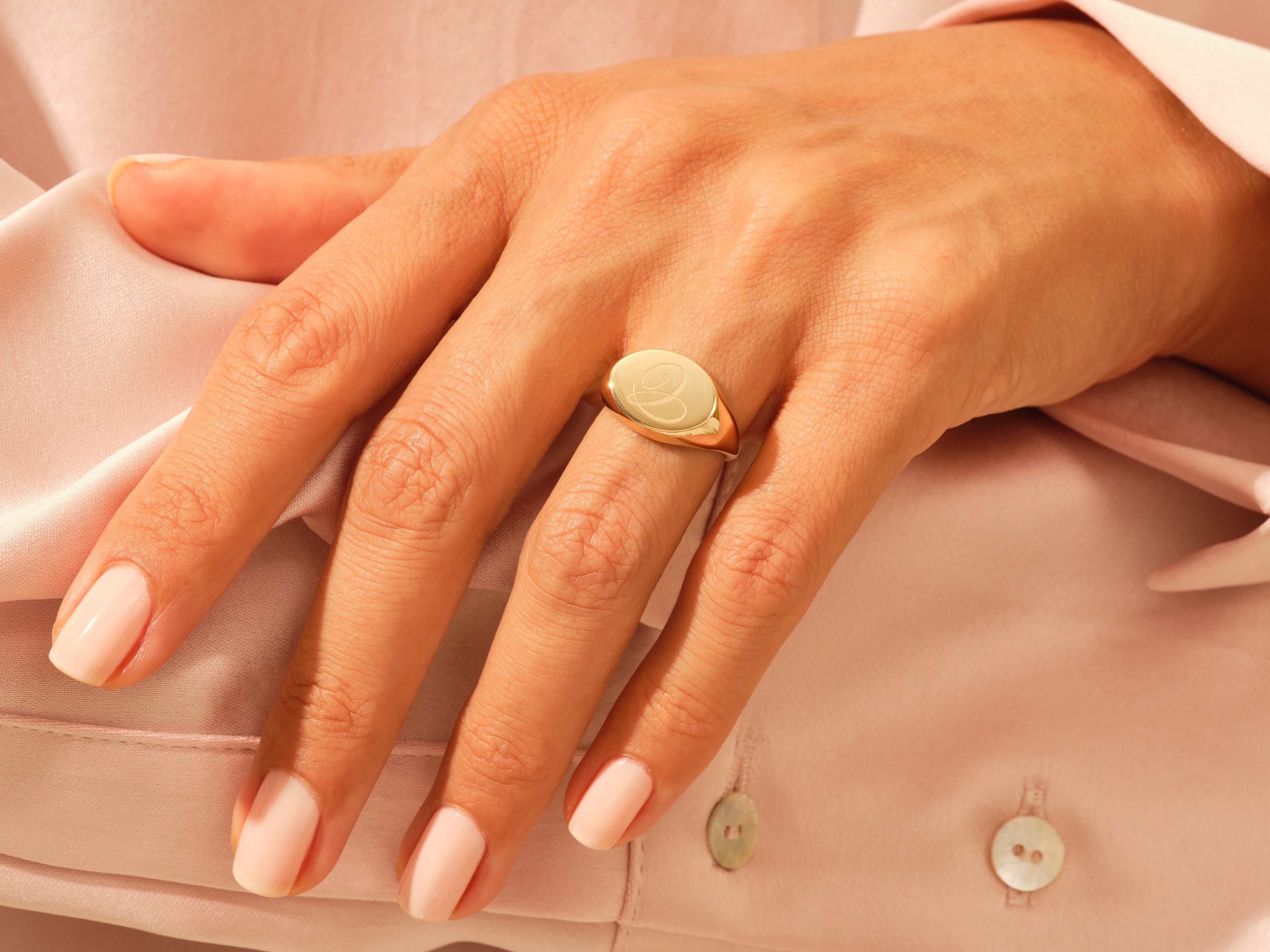 Oval Signet Ring