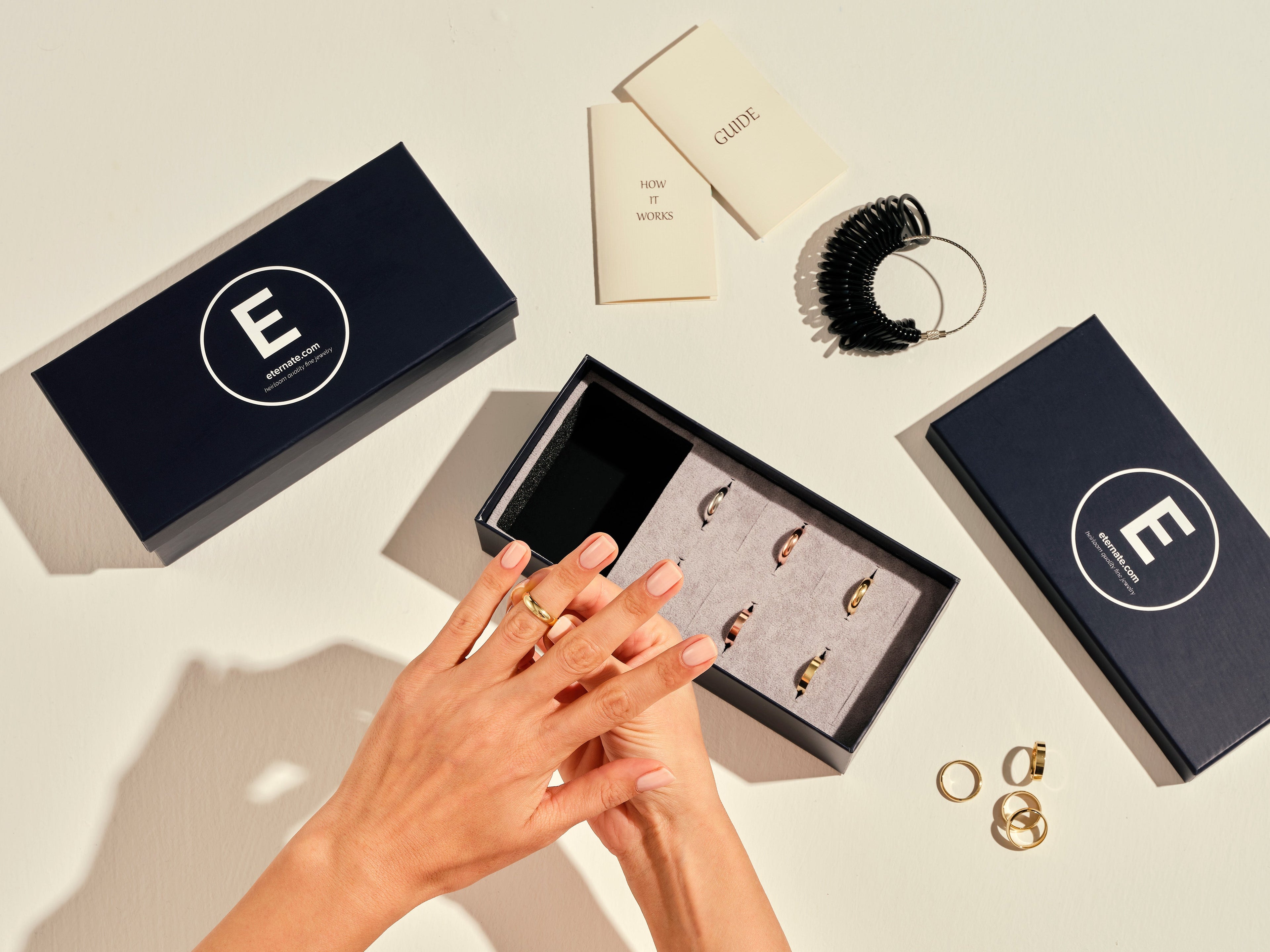 Wedding Band Home Try-on Service