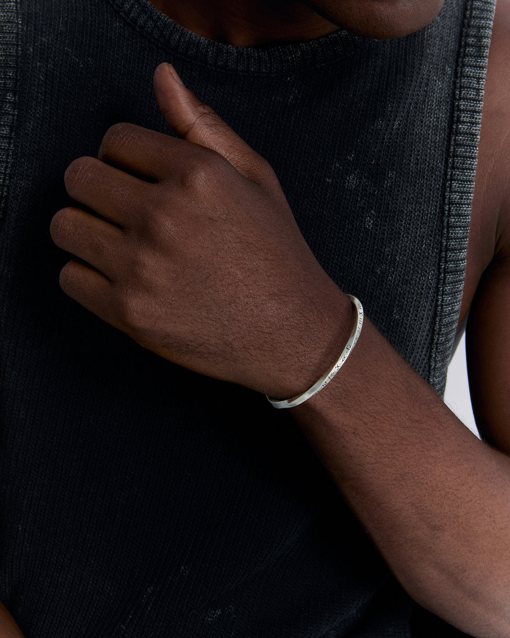 Viking Rune Bracelet for Men - 925k Sterling Silver