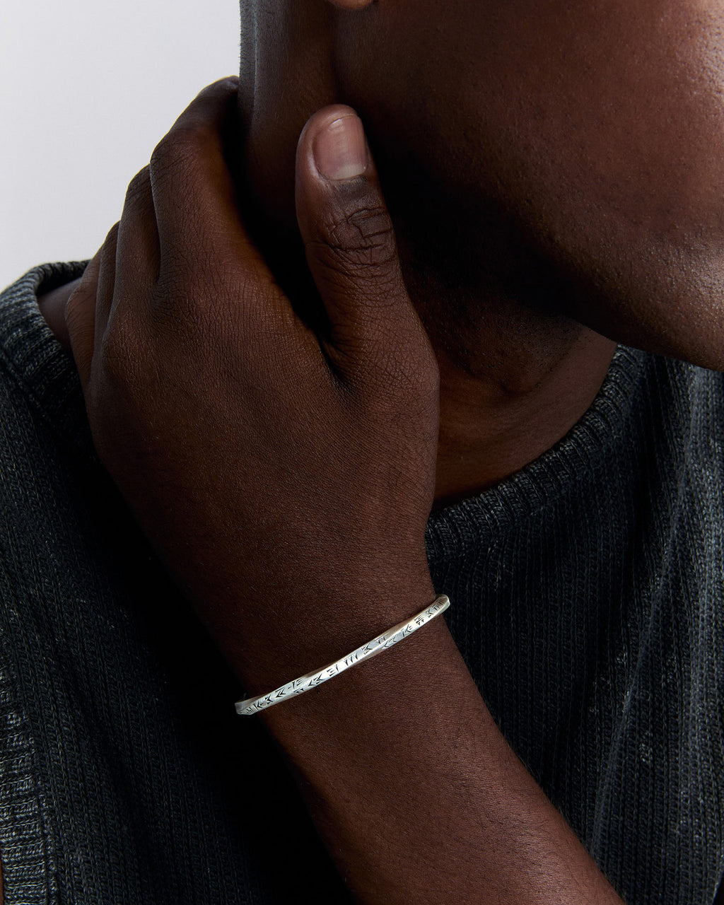 Viking Rune Bracelet for Men - 925k Sterling Silver