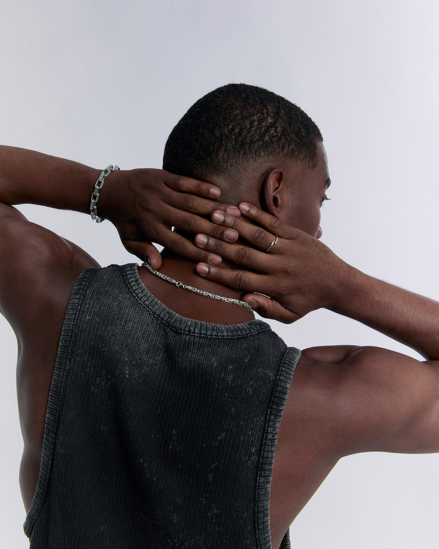 Forged Minimalist Open Ring - 925k Sterling Silver