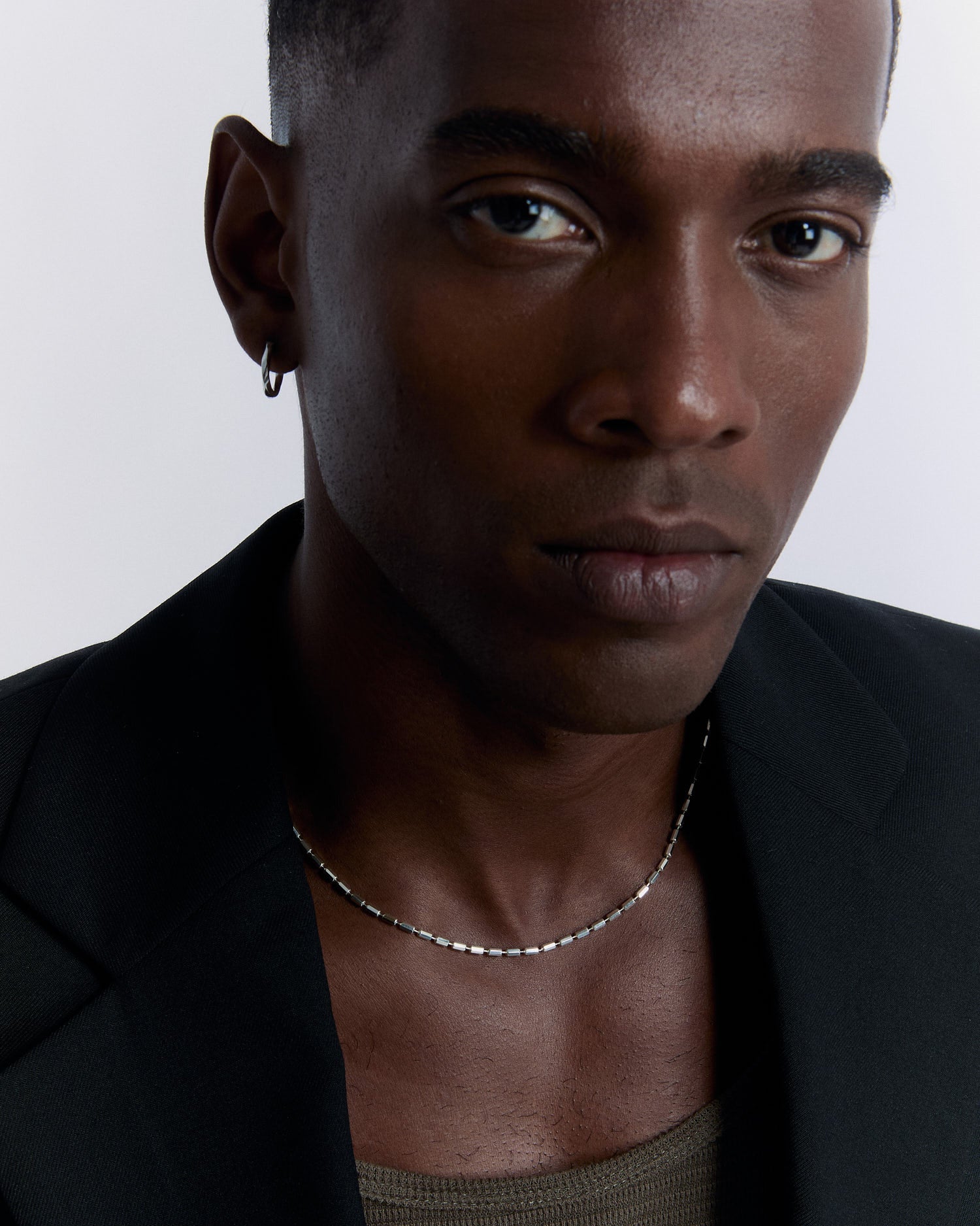 Hoop Earrings for Men - 925k Sterling Silver