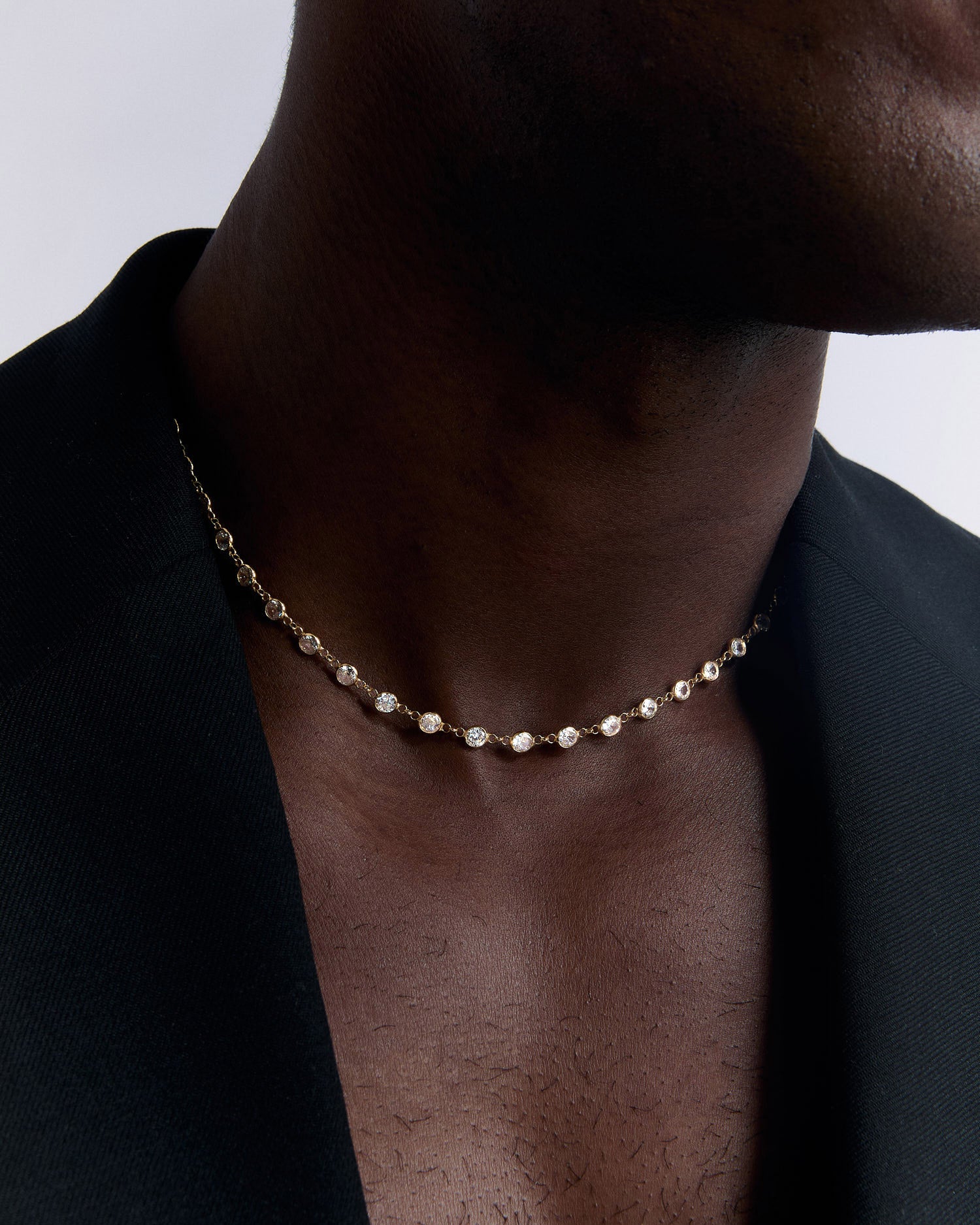 Multi Stone Necklace - 18k Gold Vermeil