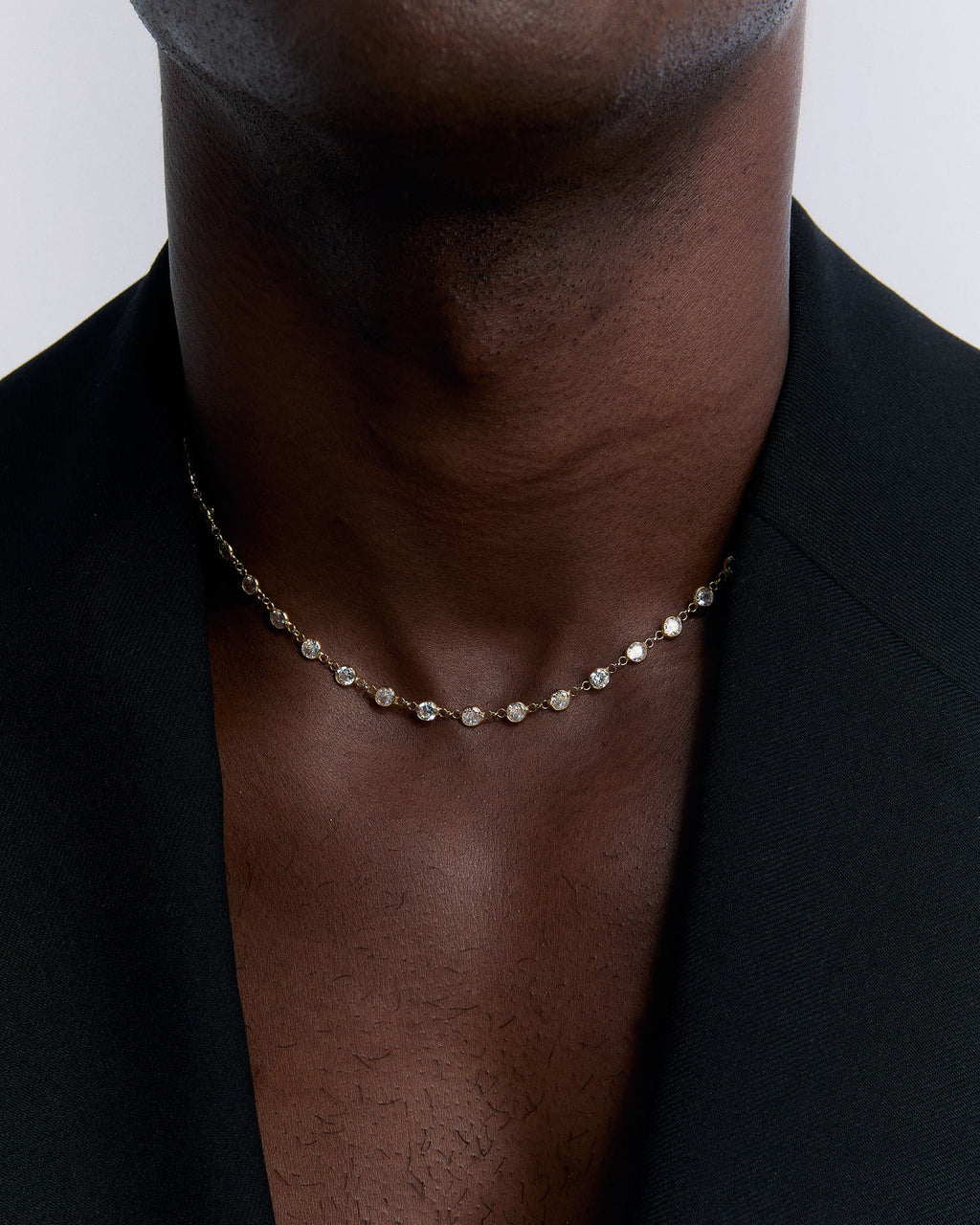 Multi Stone Necklace - 18k Gold Vermeil