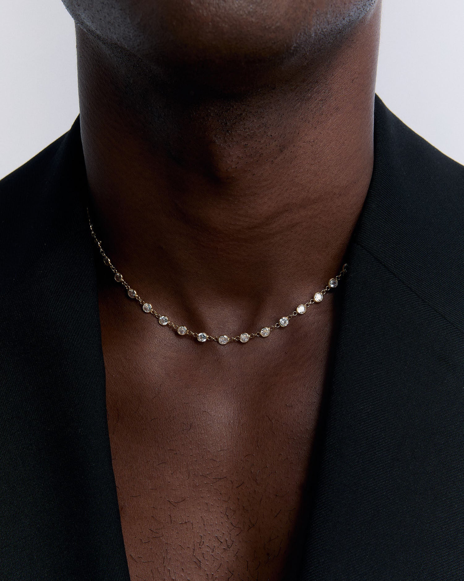 Multi Stone Necklace - 18k Gold Vermeil