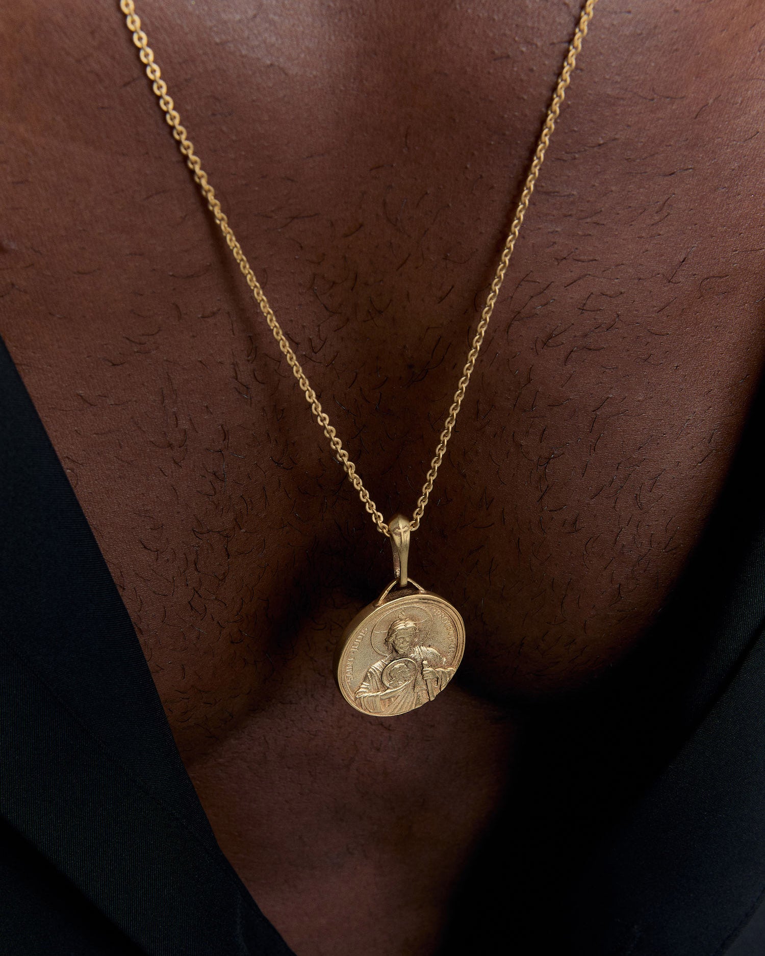 Saint Jude Necklace - 925k Sterling Silver