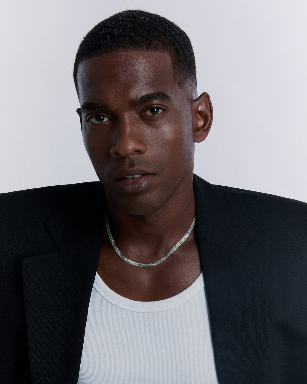 Italian Woven Chain Necklace - 925k Sterling Silver