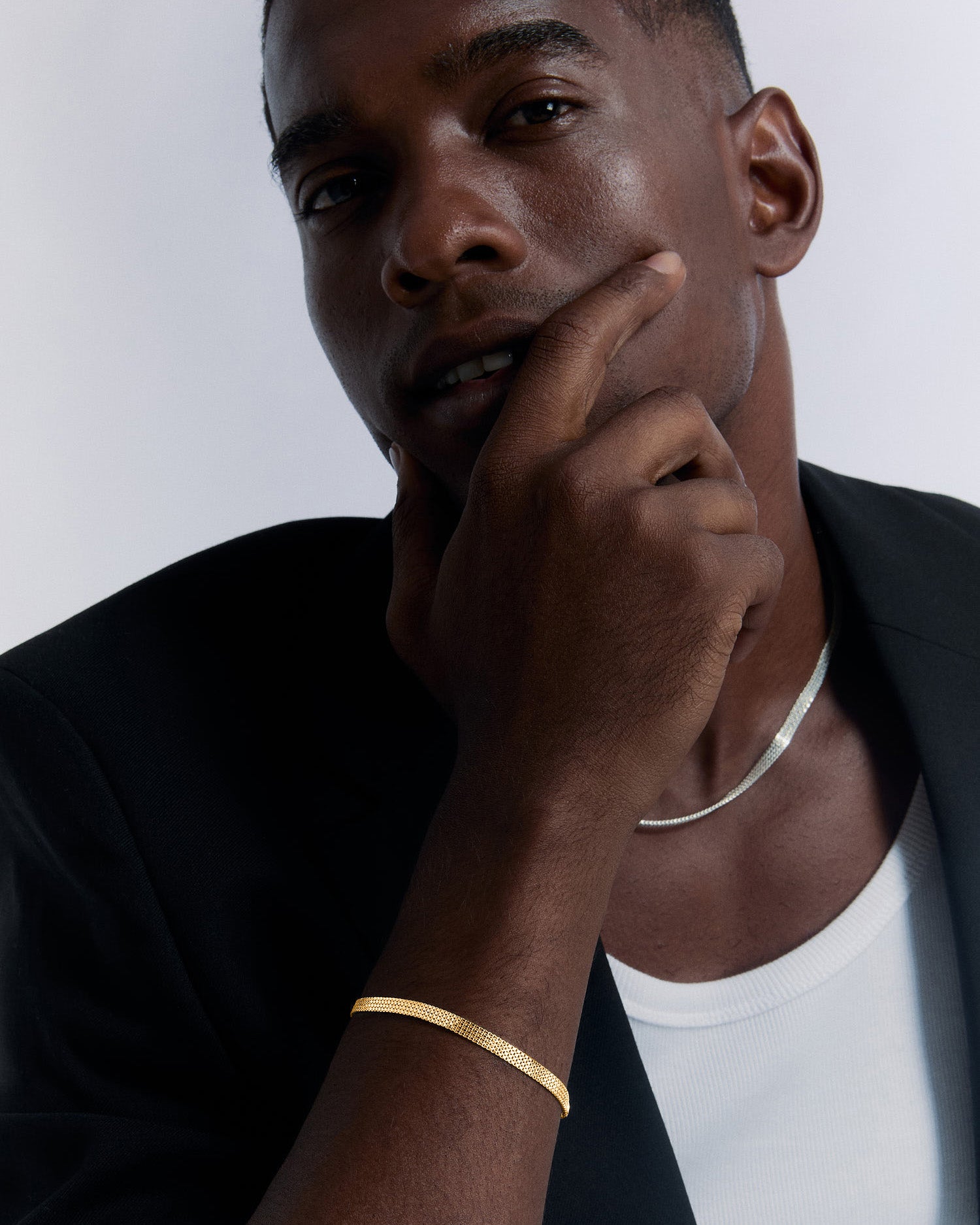 Italian Woven Chain Bracelet - 18k Gold Vermeil