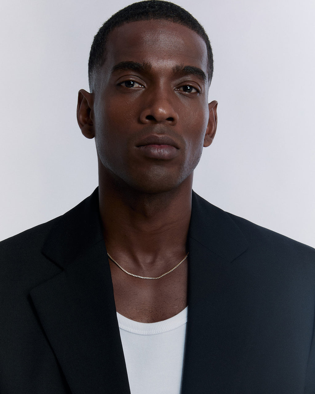 Tennis Necklace - 925k Sterling Silver